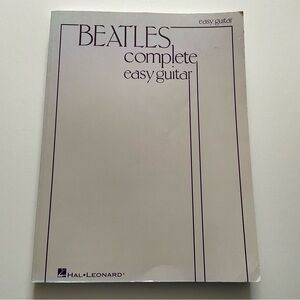 BEATLES Complete Easy Guitar Soft Cover Music Instruction Book 303 pages